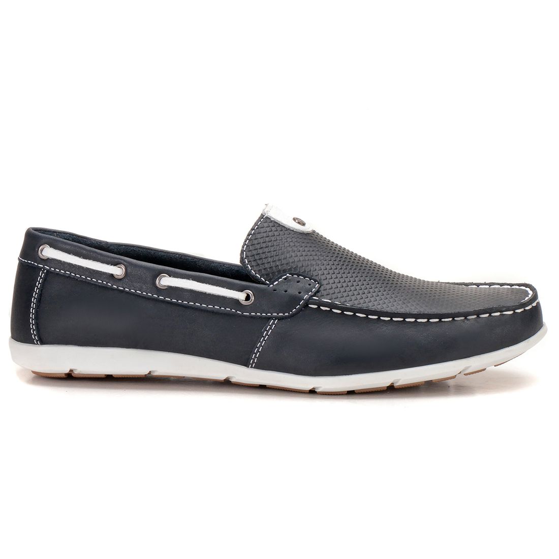 Mocassim azul best sale marinho masculino