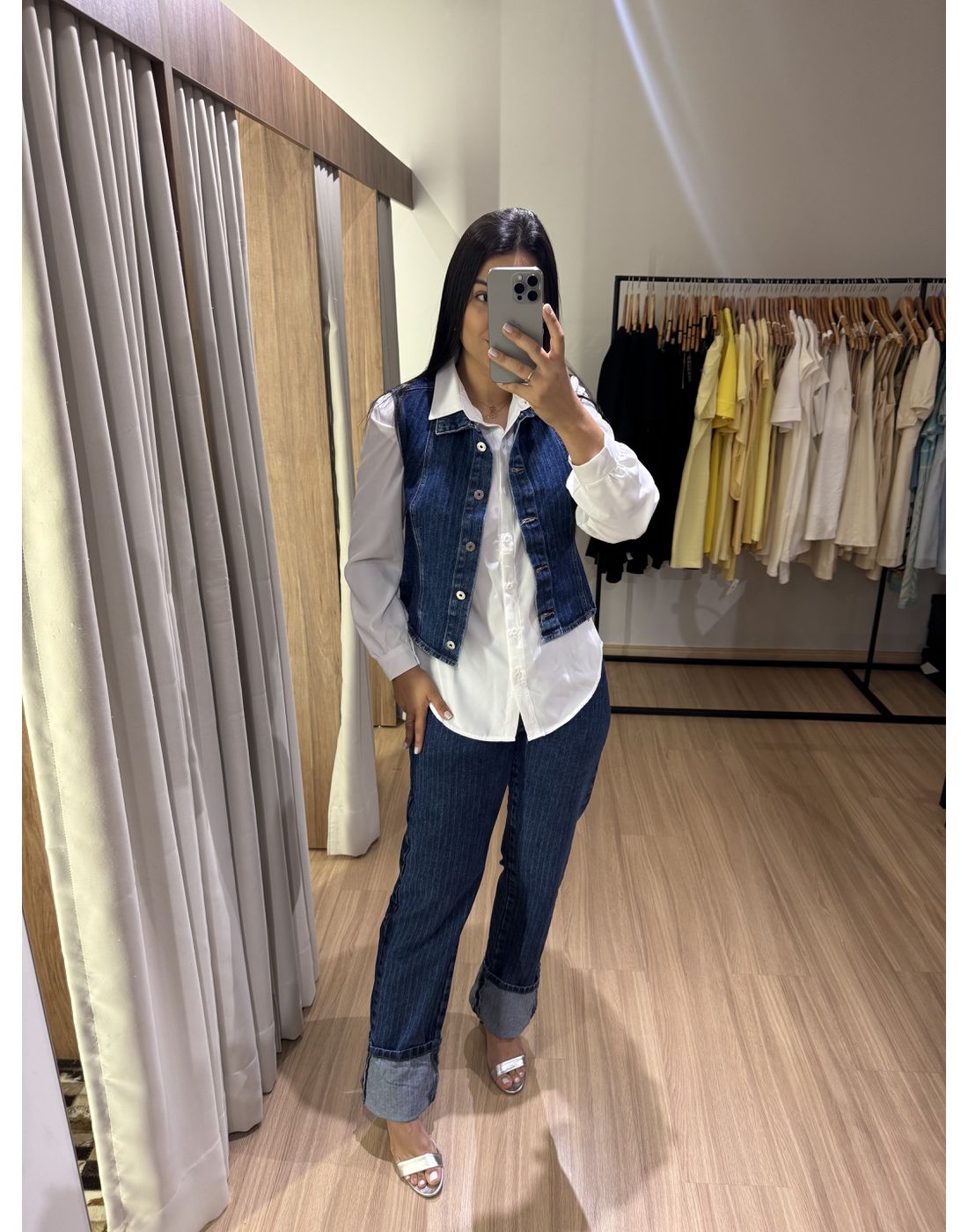 CALÇA JEANS MOM NEXO 