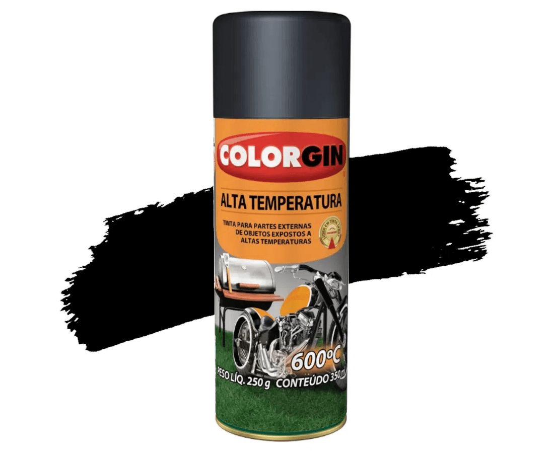 Spray Alta Temperatura (Escolha a Cor) 300ml - Colorgin | CONSTRUTINTAS