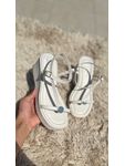 Sandália Anabela Aurora Off White