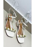  SALTO SANDY BLOCO 4 CM C/ENFEITE - OFF WHITE 