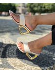  SALTO CROMADO VENEZA /OFF WHITE