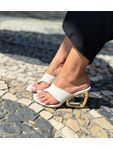  SALTO CROMADO VENEZA /OFF WHITE