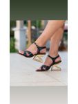  SALTO LUNAR PRETO 6CM 