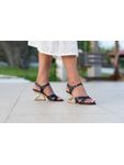  SALTO LUNAR PRETO 6CM 