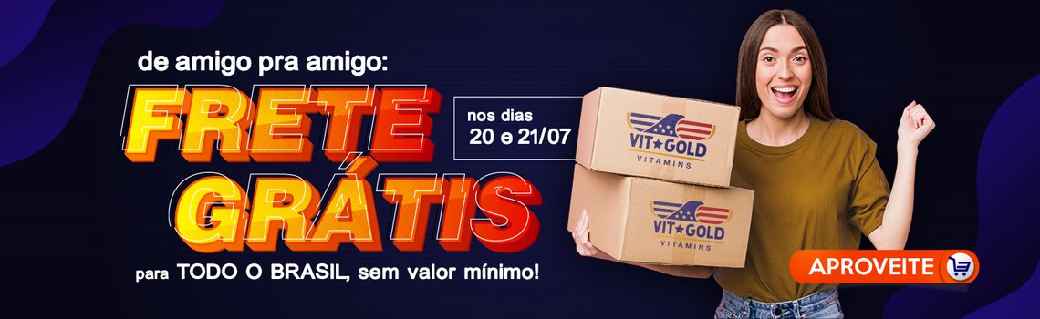 Frete Grátis 20 e 21.07