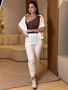 Conjunto Moletinho Jogger Nova York Off White