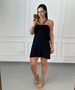 Vestido Linho Selene Preto