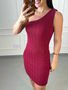 Vestido Tubinho Curto Nula Manga Penélope Cabernet