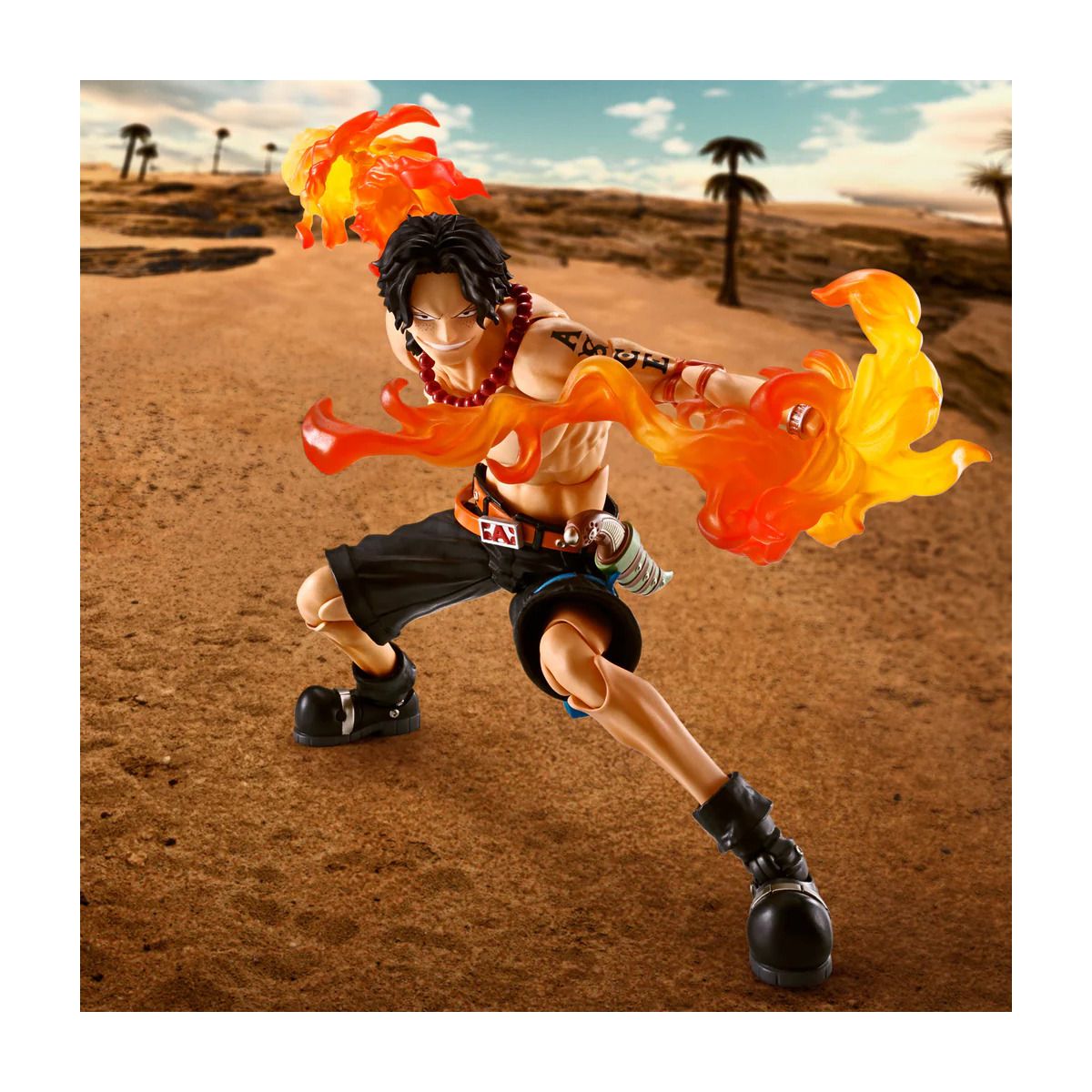 Figura Portgas·D·Ace - Flame Fist - One Piece - S.H.Figuarts - Bandai