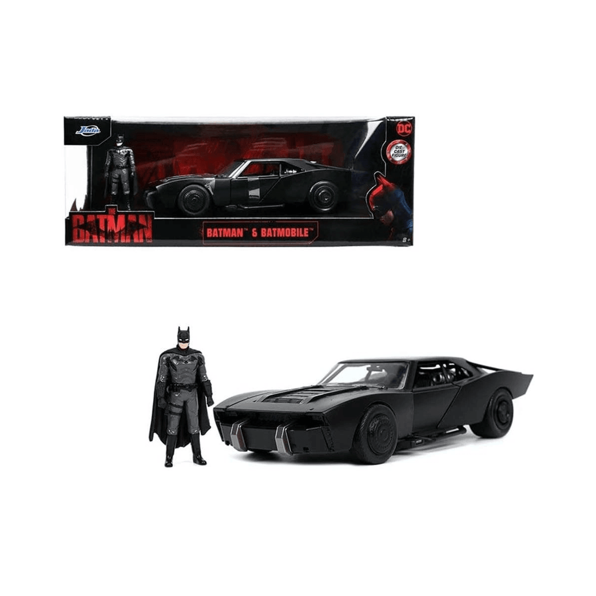 Miniatura Batmóvel Do Batman Filme The Batman 2022 Jada 1/24