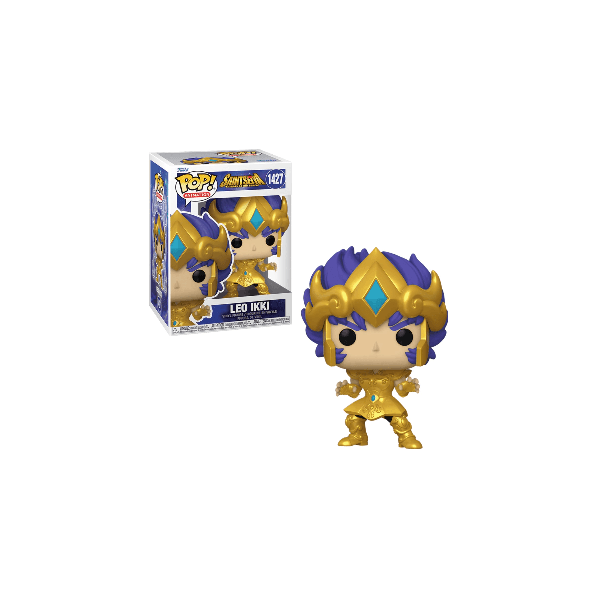 Funko Pop Ikki de Leão 1427 (Saint Seiya) Cavaleiros dos Zodiaco