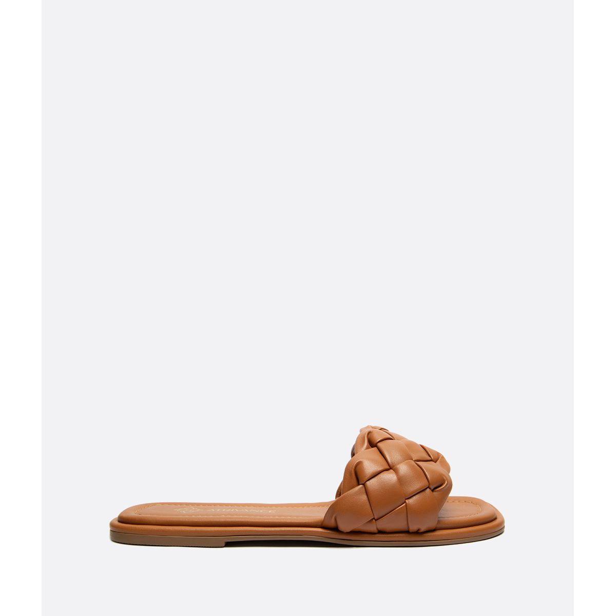 Rasteira Slide Chloe Camel