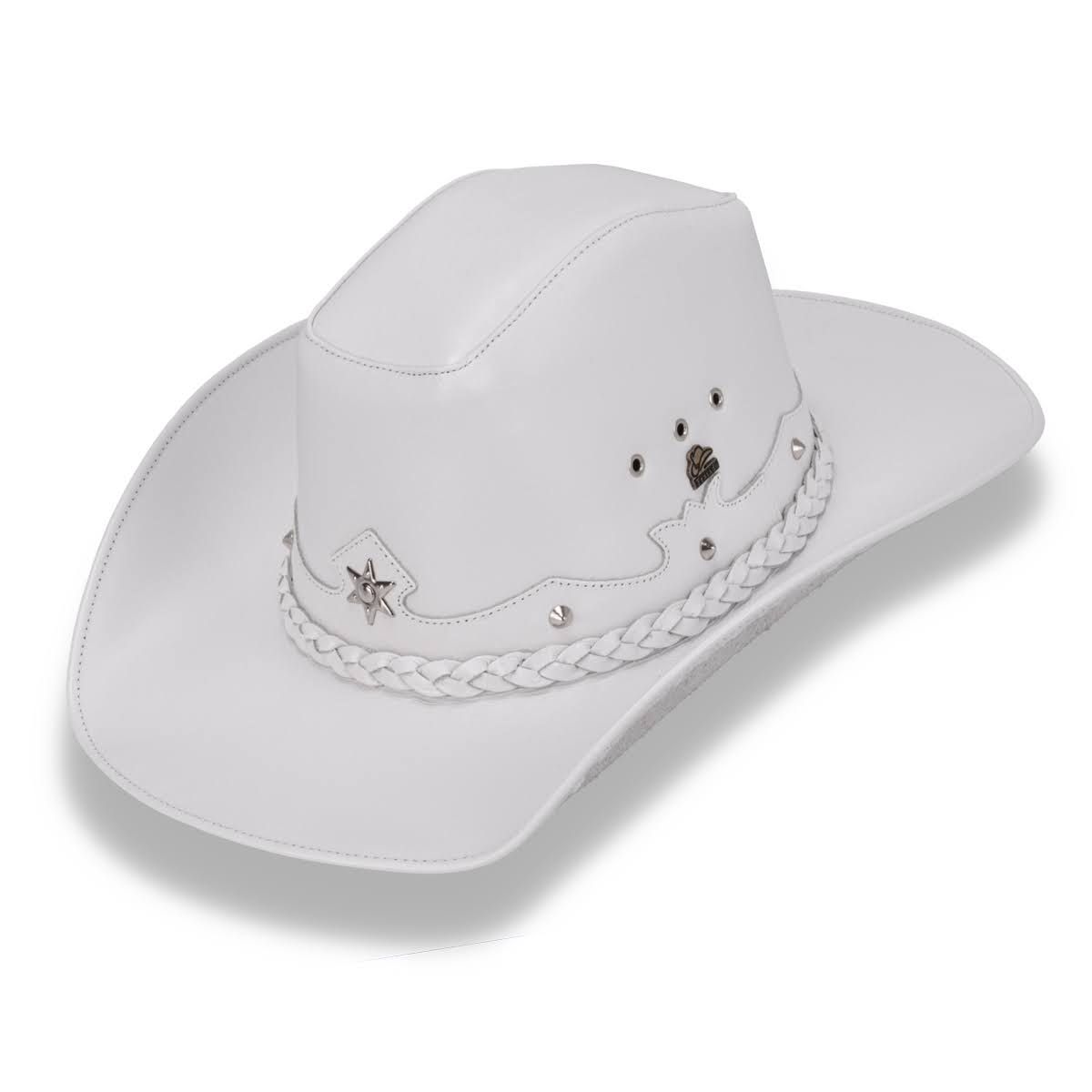 Chapéu Traiado Americano com Estrela Branco - SHOP TRAIADO