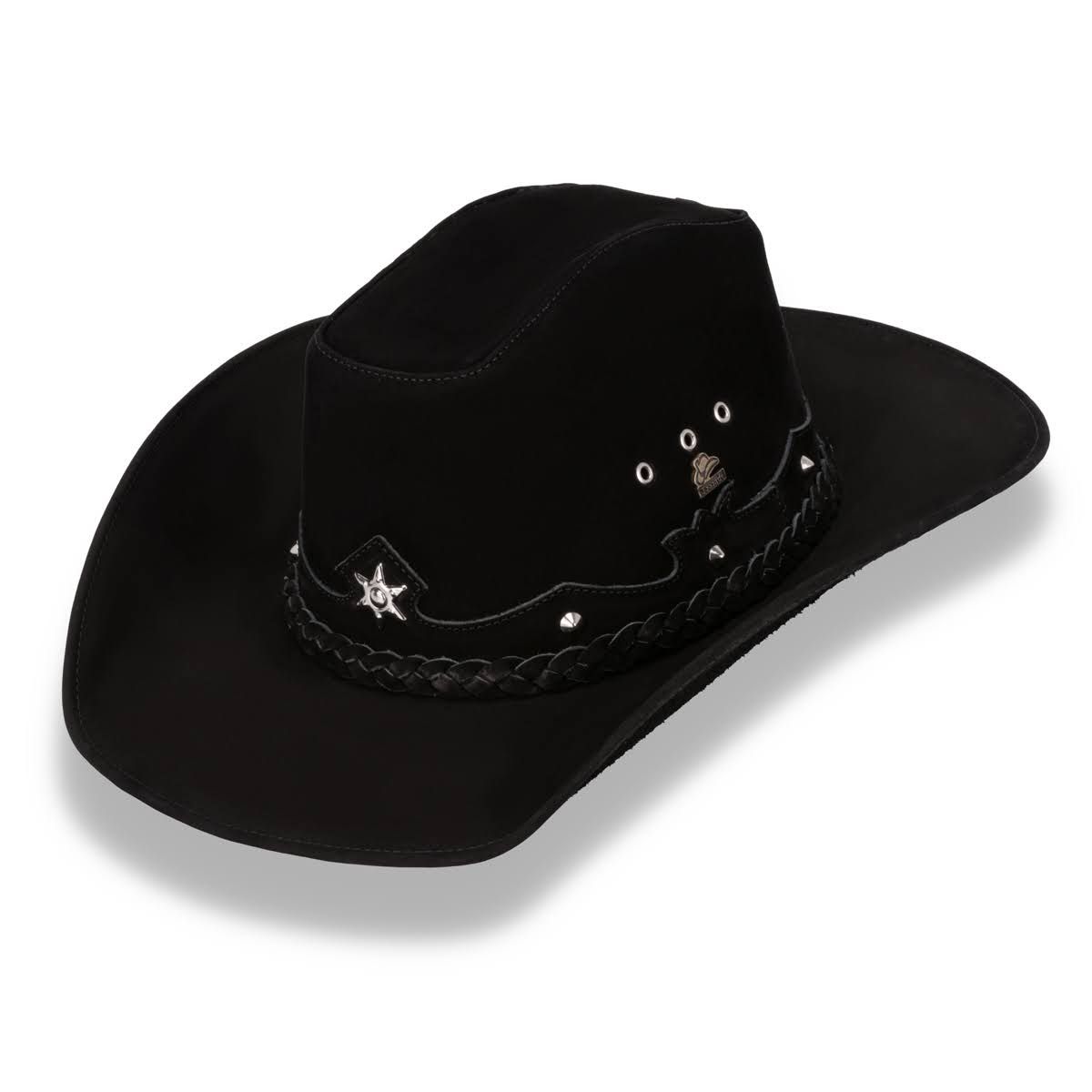 Chapéu Traiado Americano com estrela Preto - SHOP TRAIADO