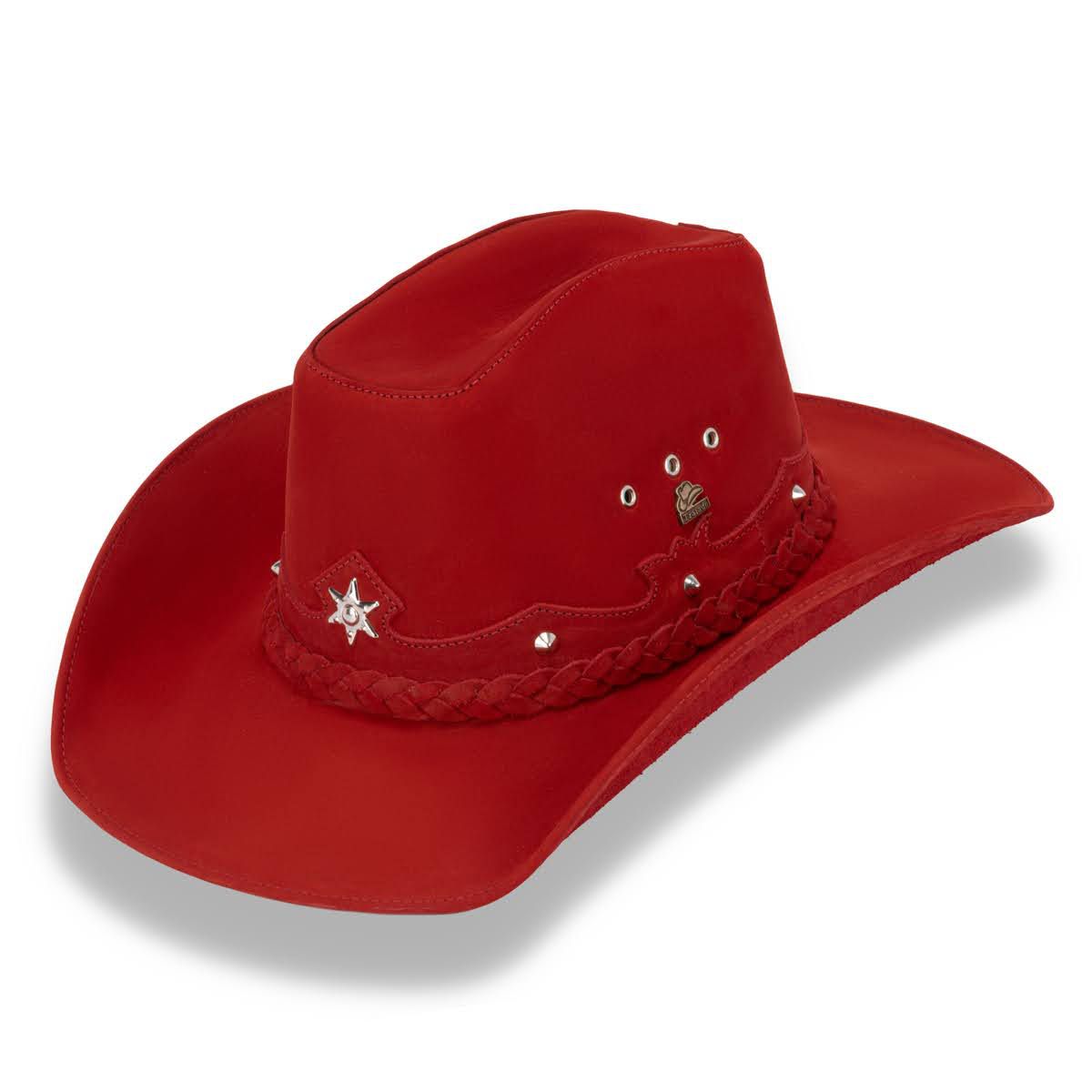 Chapéu Traiado Americano com estrela Vermelho - SHOP TRAIADO