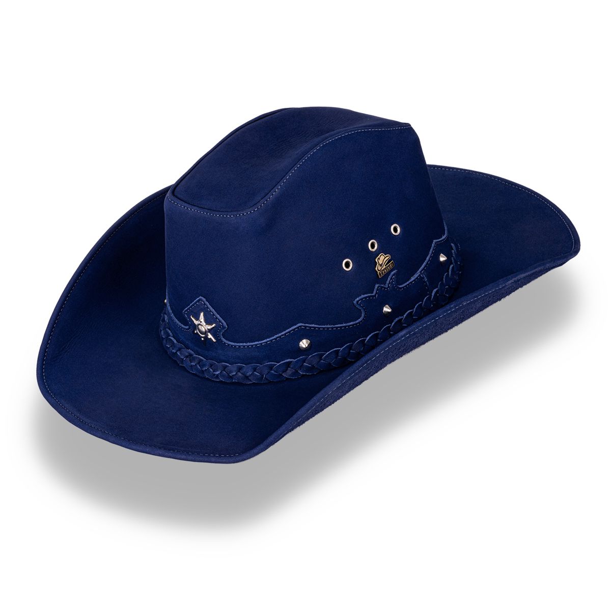 Chapéu Traiado Americano com estrela Azul - SHOP TRAIADO