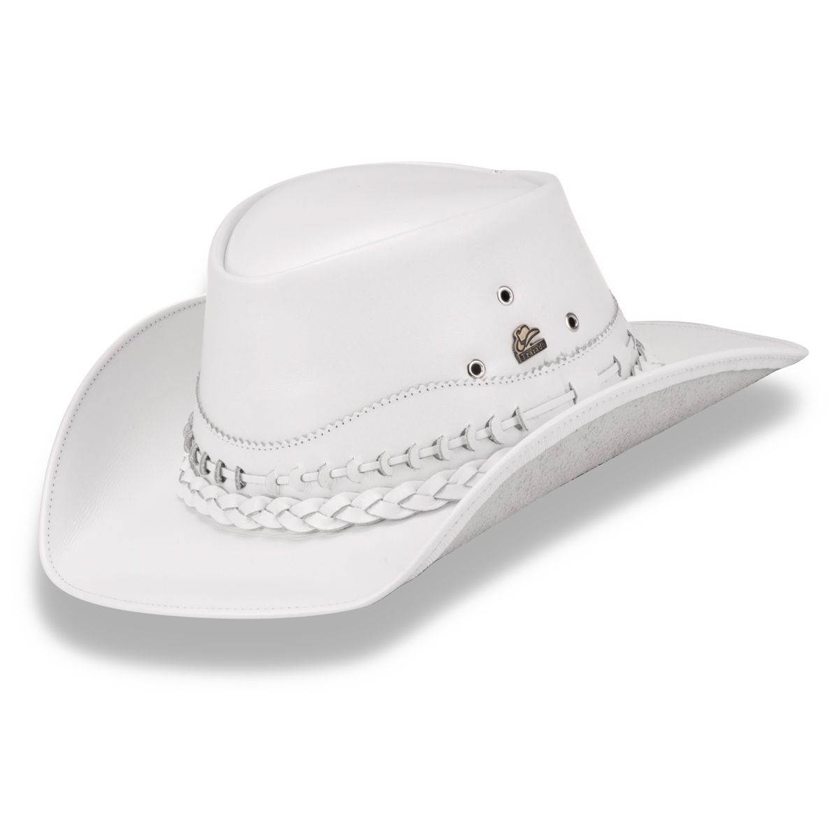 Chapéu Traiadinho Infantil Texano Branco - SHOP TRAIADO