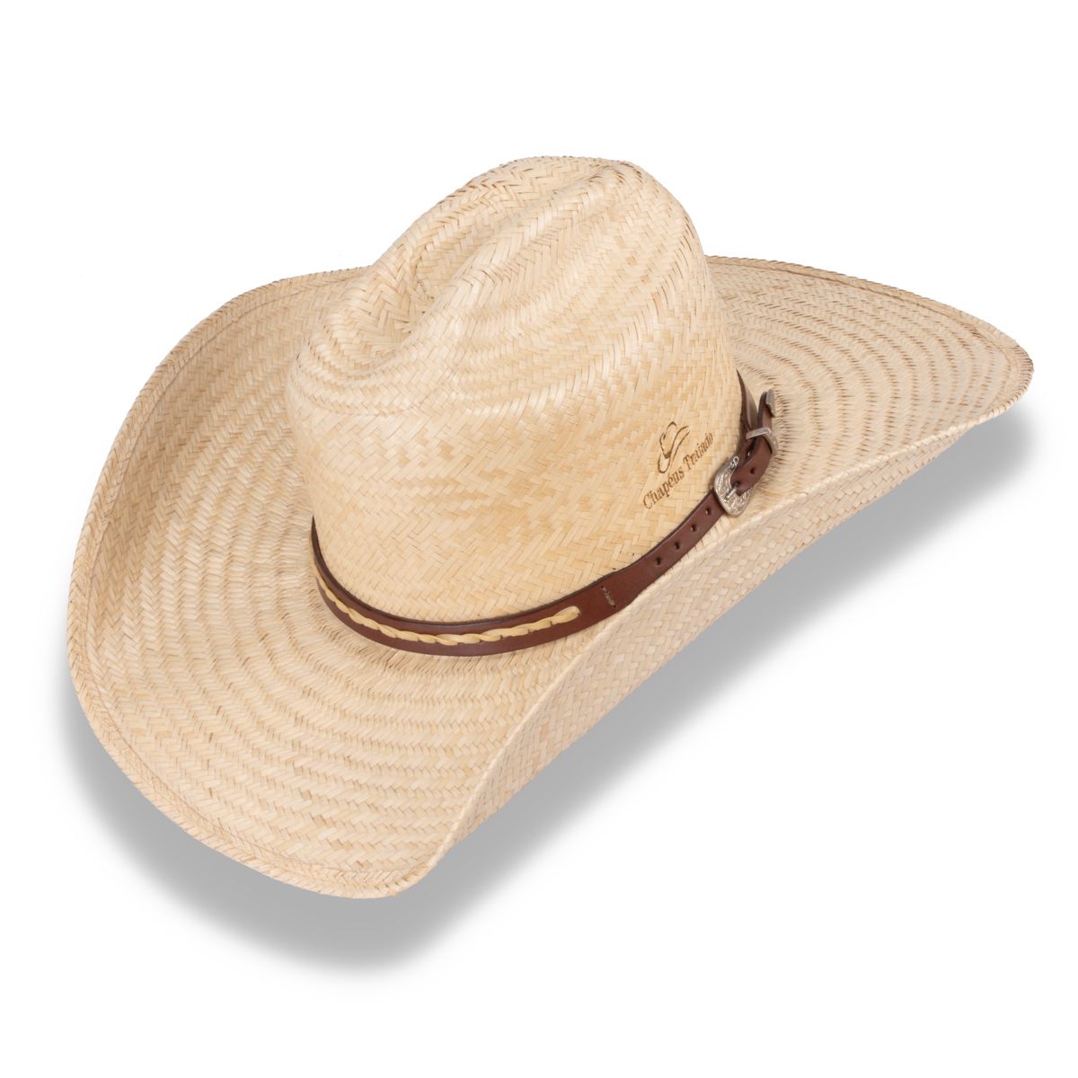 Chapéu Traiado Americano Western Palha Resinada - SHOP TRAIADO