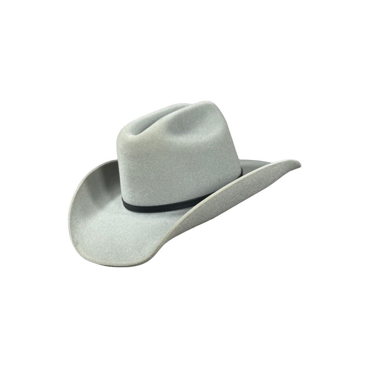 Chapéu Country Montana Gelo Aba 10 Aveludado Uniss... - CLUB 21 COUNTRY