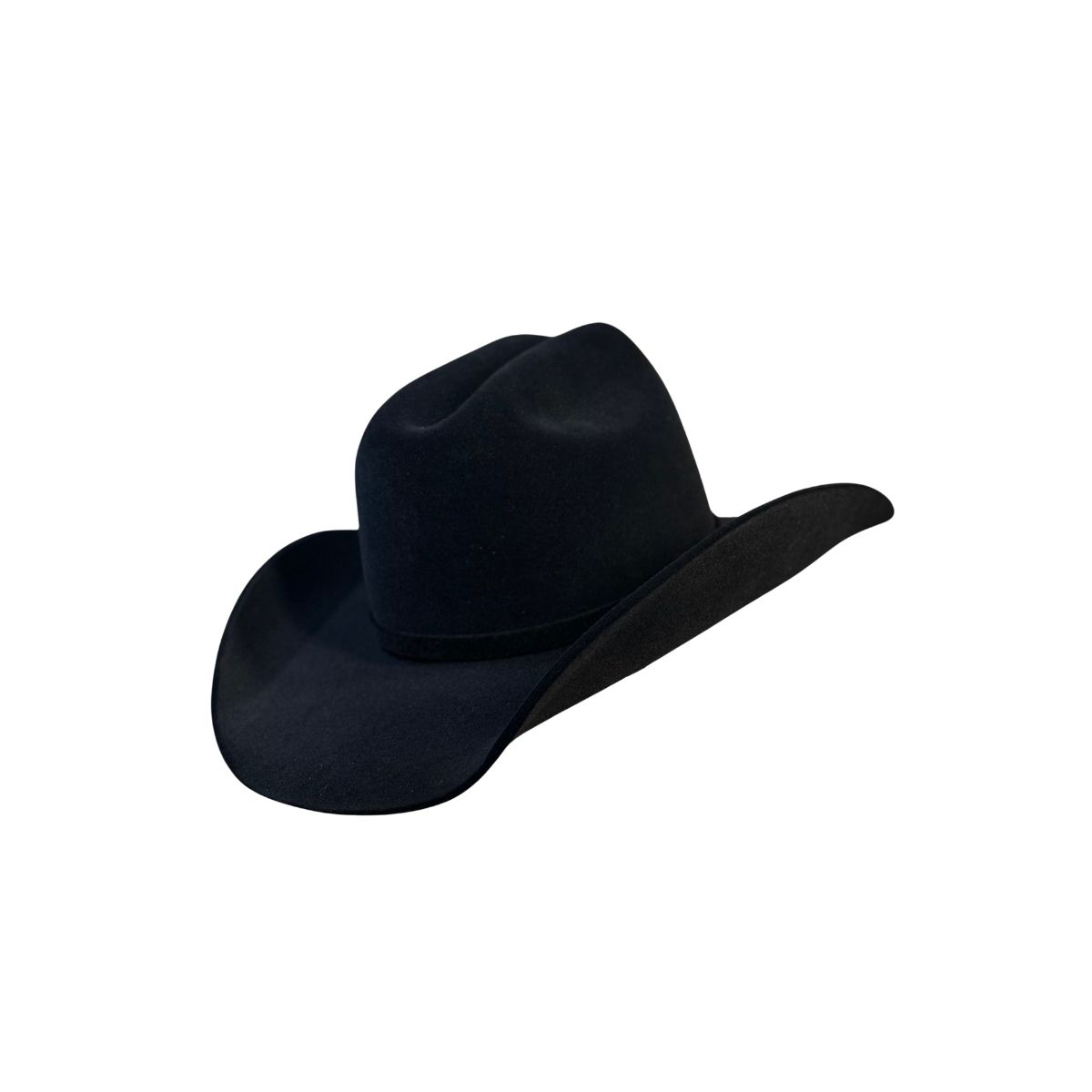 Chapéu Country Montana Preto Aba 10 Aveludado Unis... - CLUB 21 COUNTRY