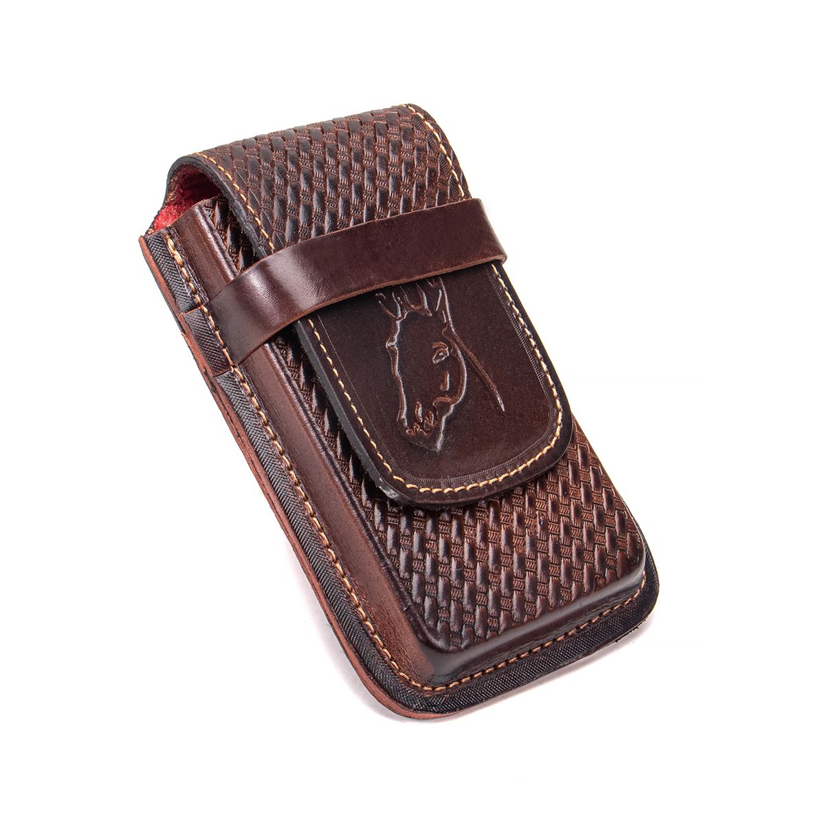 Capa de Couro Premium Bainha Para Celular Passador... - CLUB 21 COUNTRY