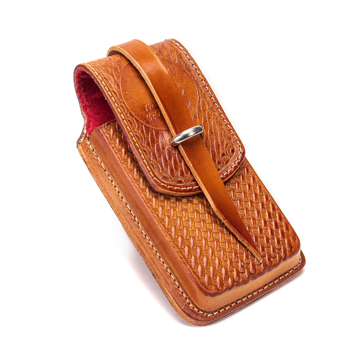 Capa de Couro Bainha para Celular Fechamento com V... - CLUB 21 COUNTRY