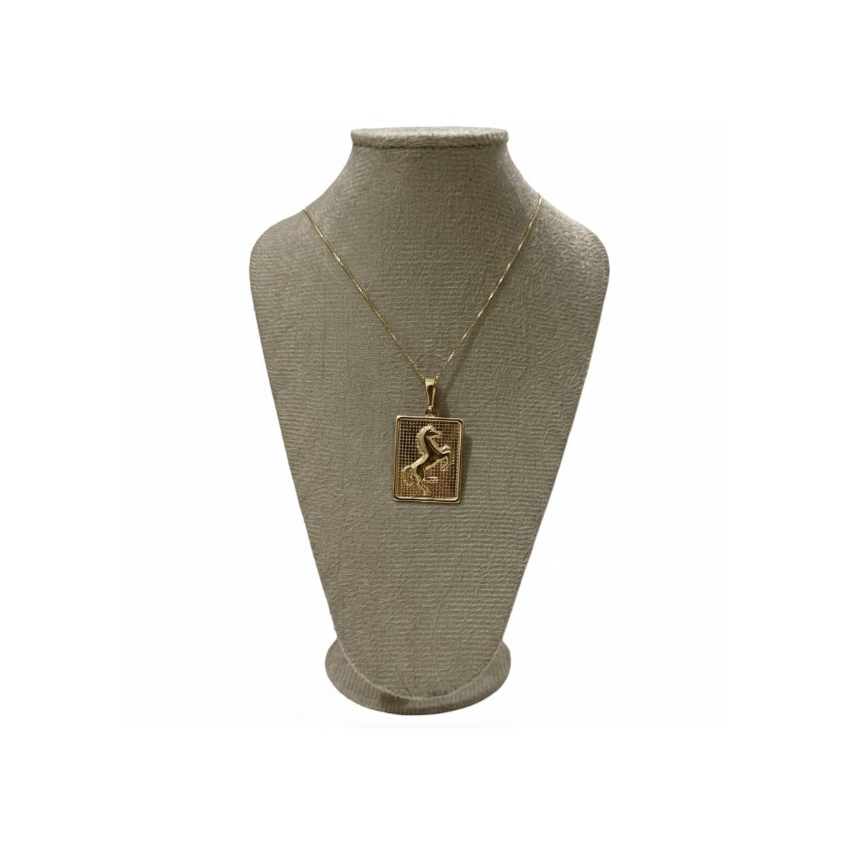 Colar Dourado Feminino Horse - CODIGO67 - CLUB 21 COUNTRY