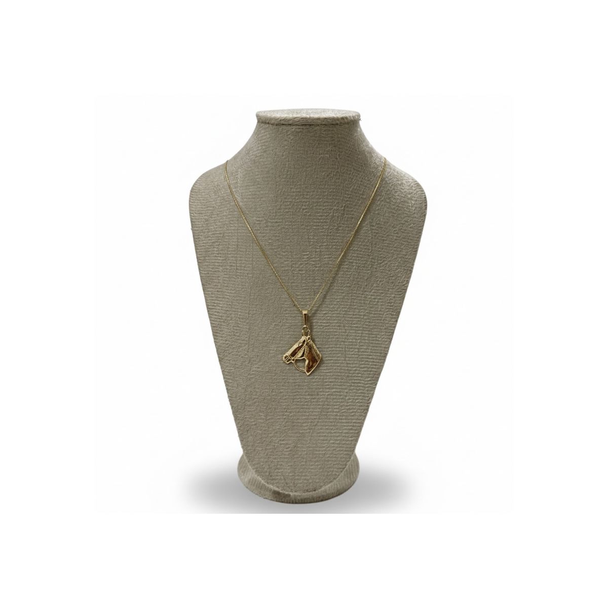 Colar Dourado Feminino Horse - CODIGO68 - CLUB 21 COUNTRY