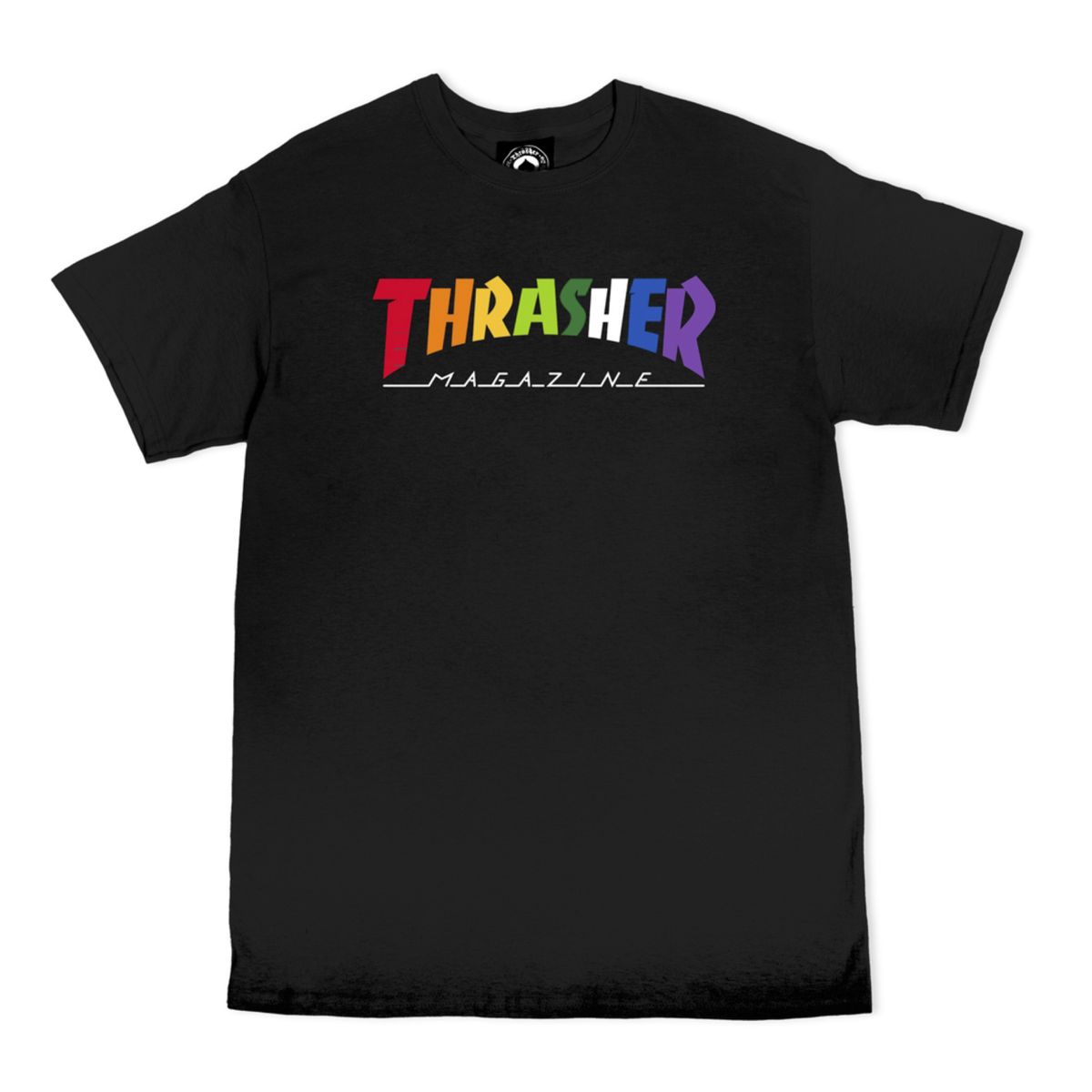 Camiseta Thrasher Rainbow Mag Black