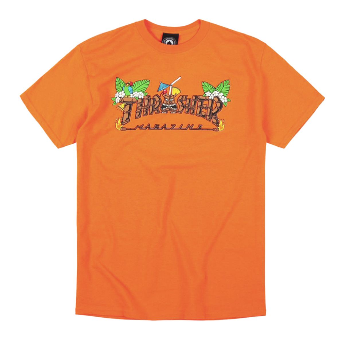 Camiseta Thrasher Tiki Laranja