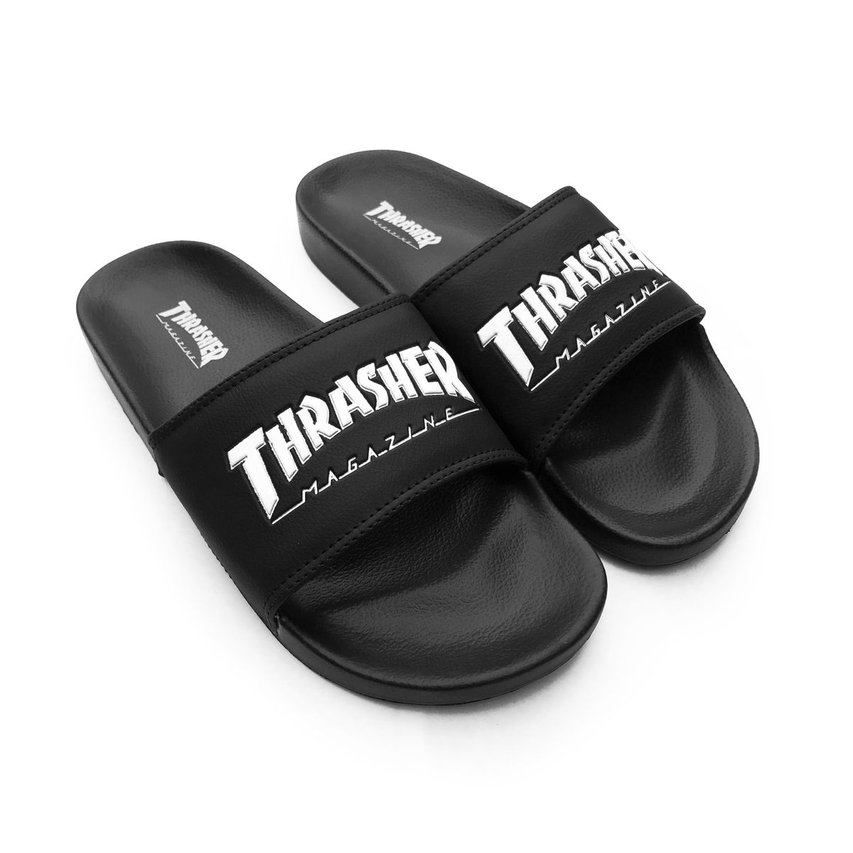 Chinelo Thrasher Skate Mag Black