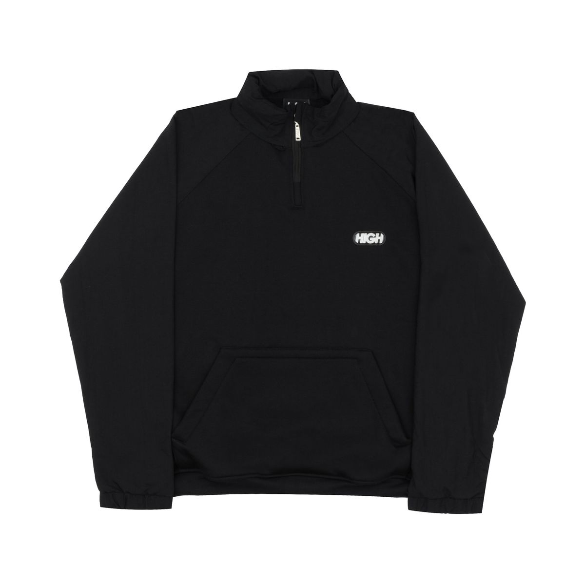 Tranck hoodie high Black