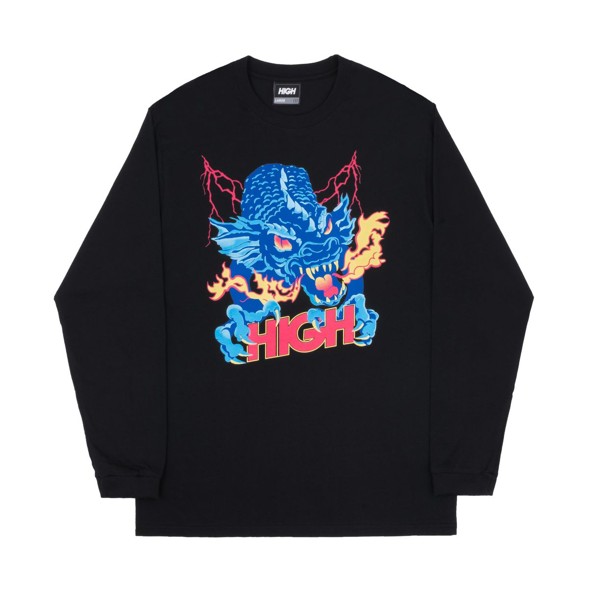 Longsleeve High Hydra Black