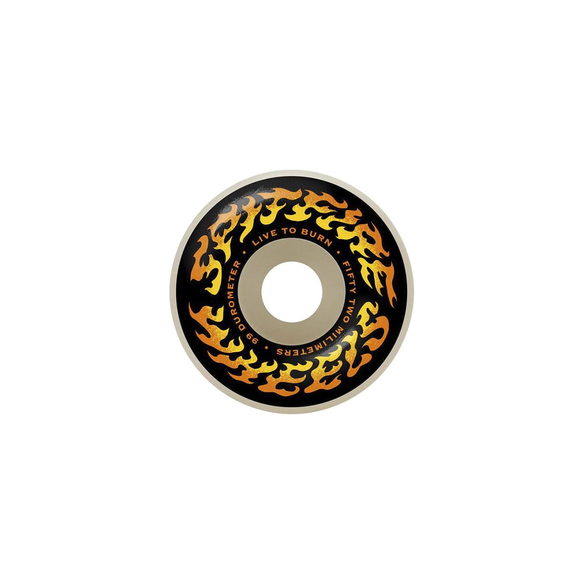 Roda Spitfire Torched Script 52MM