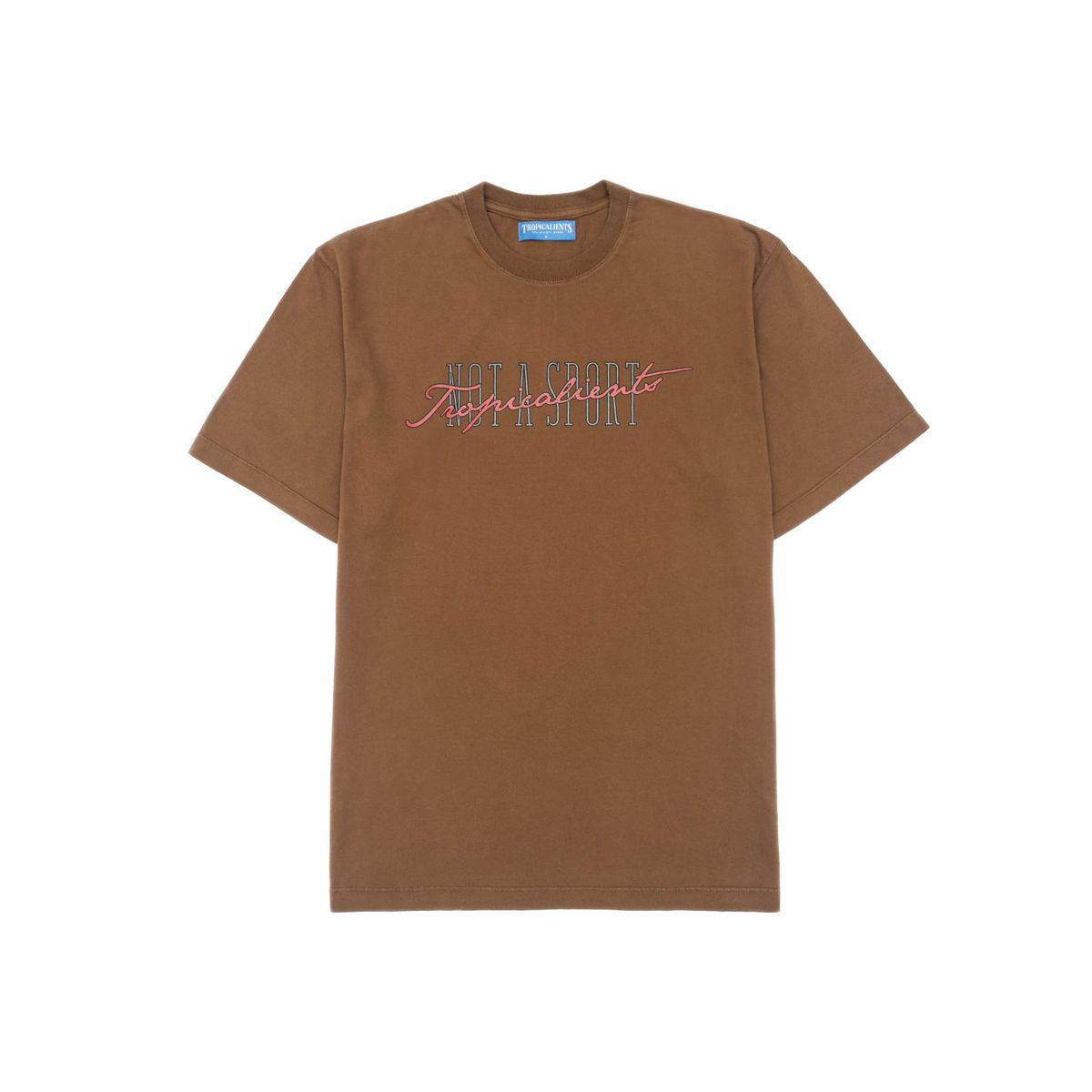 Camiseta Tropicalients Tee Not Sport Brown