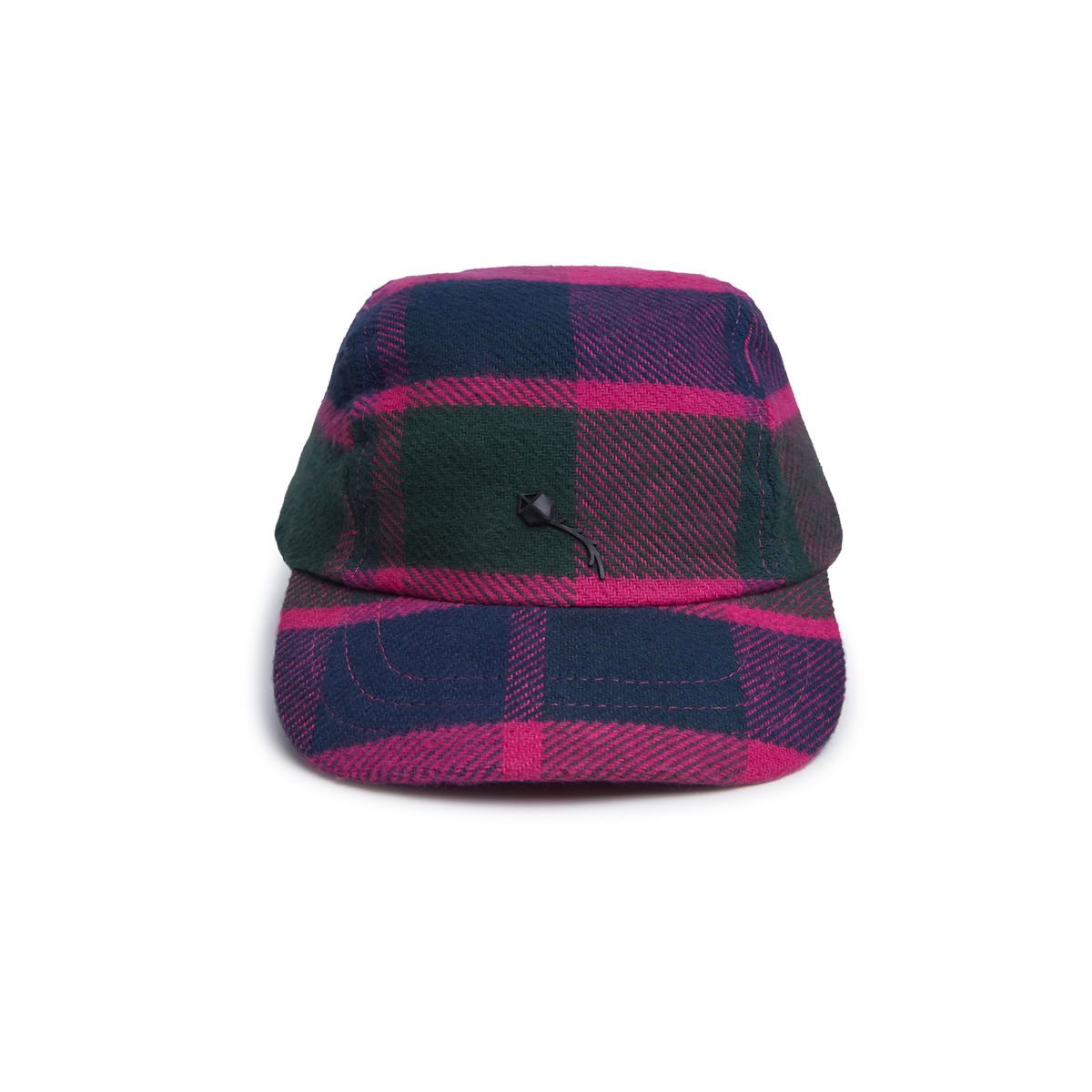 Boné 3 Panel Hat Class Plaid Flanet Pink