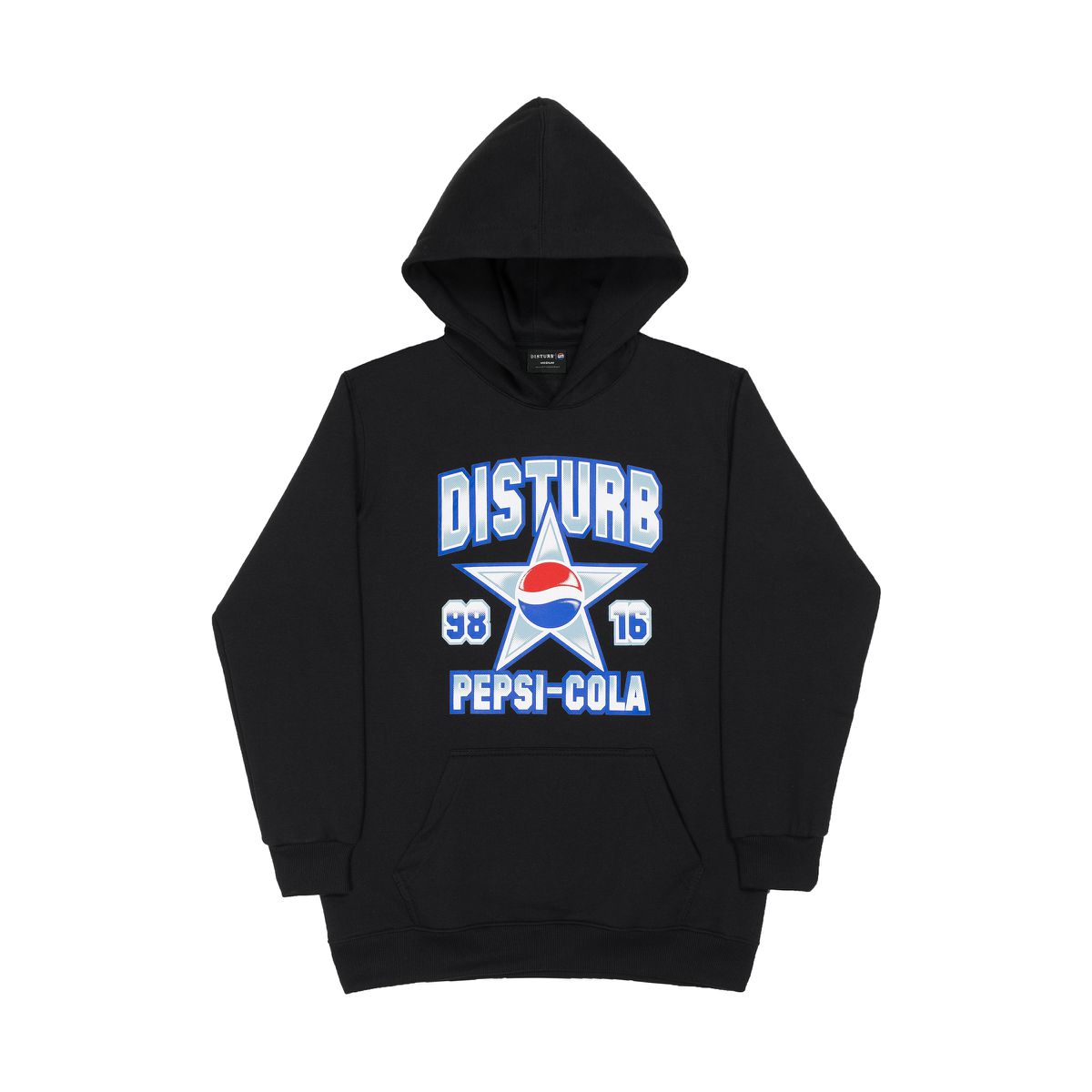  Hoodie Disturb Cola Star Black