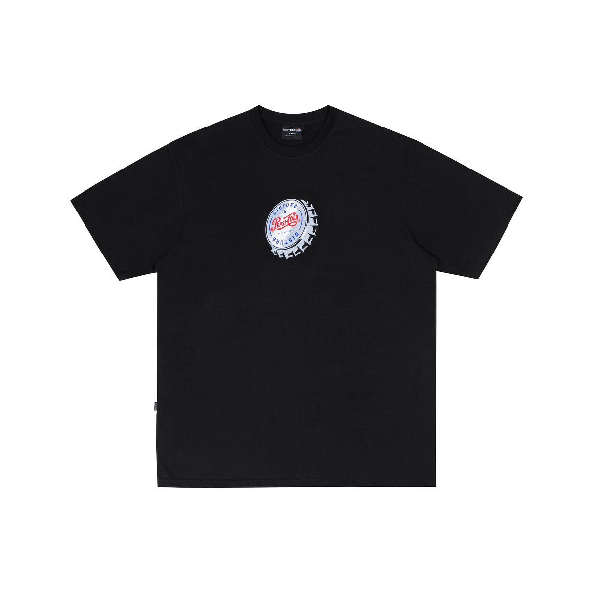 Camiseta Disturb Vintage Cap Black