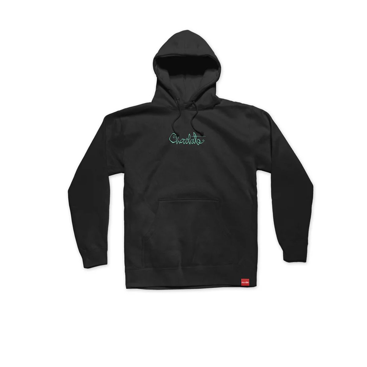 Hoodie Chocolate Skateboards Canguru Og Script Black