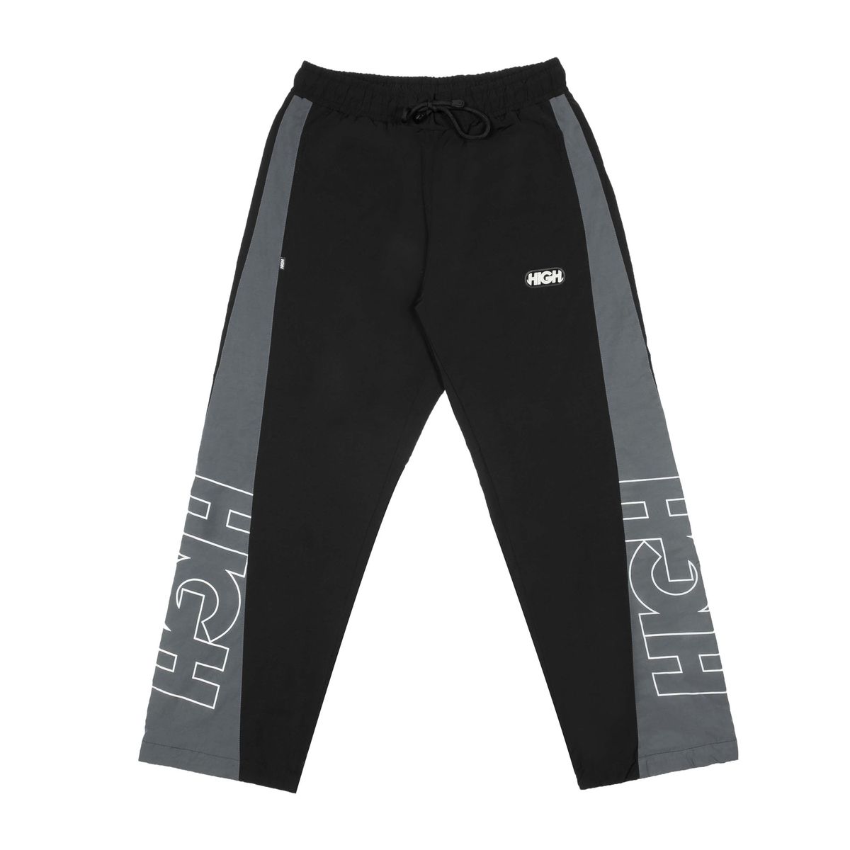 Track Pants High Rift Black Grey 