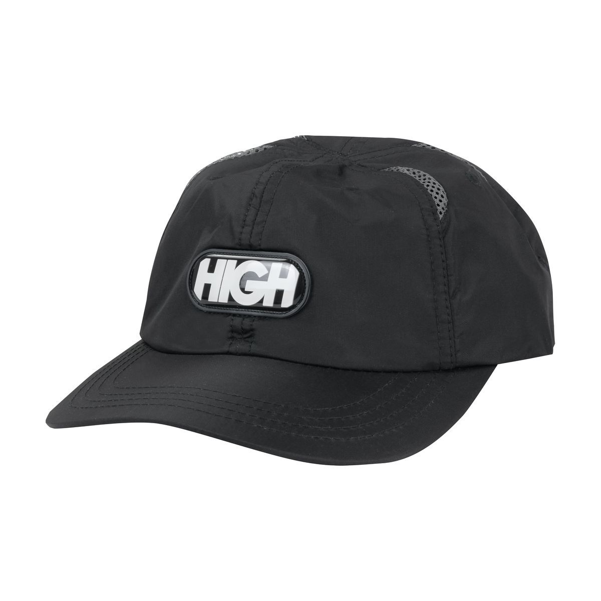 6 Panel High Airy Black