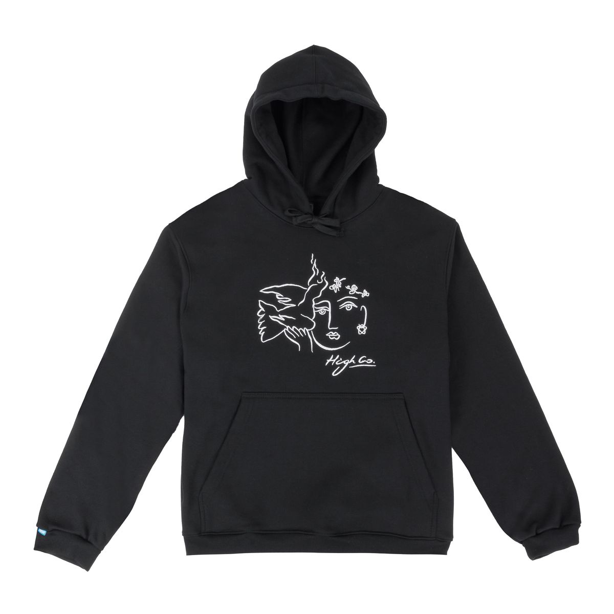 Hoodie High Picasso Black