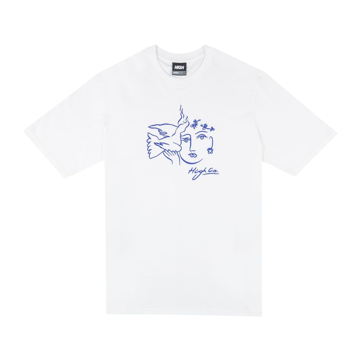 Camiseta High Tee Picasso White