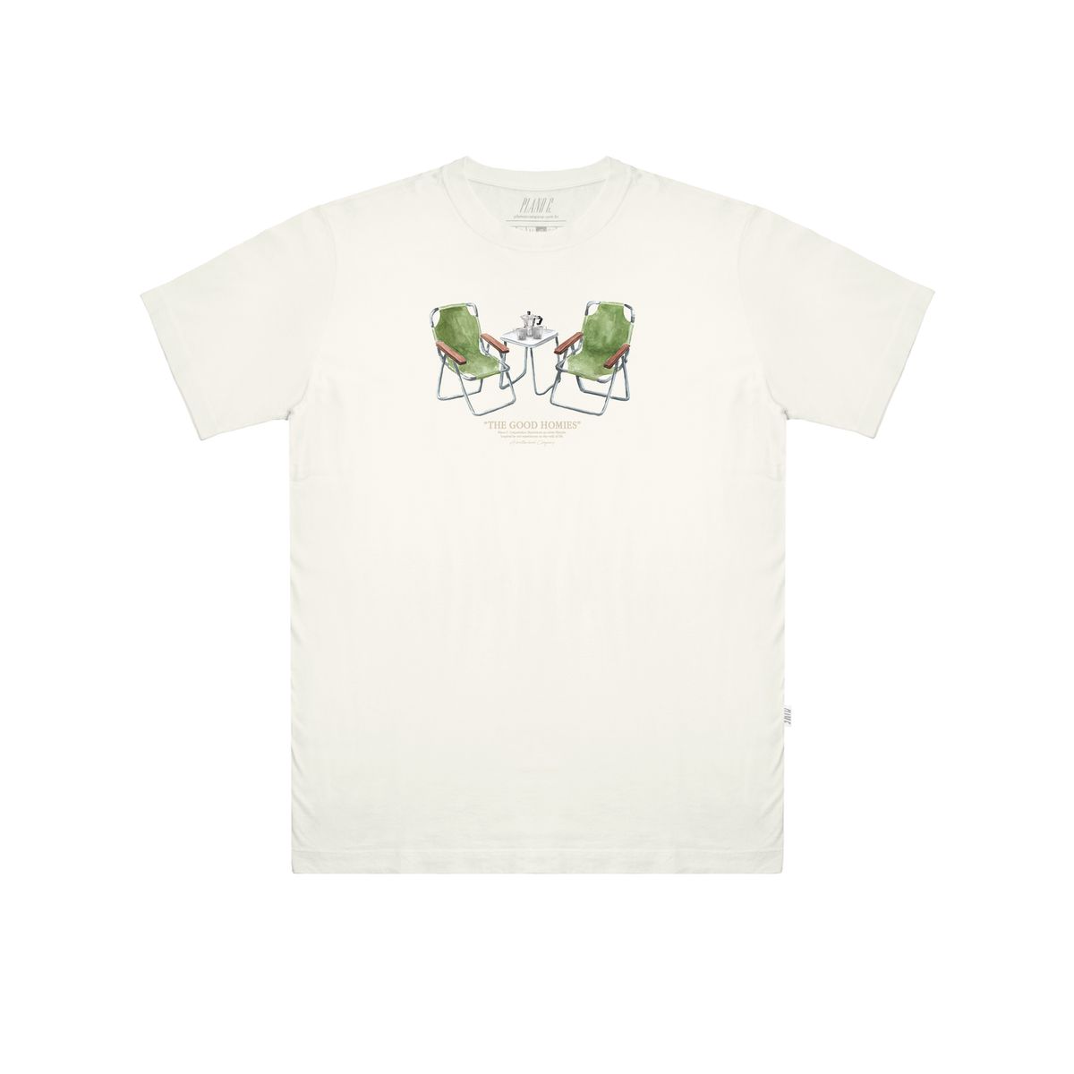 Camiseta Plano C Good OutDoors Marfim