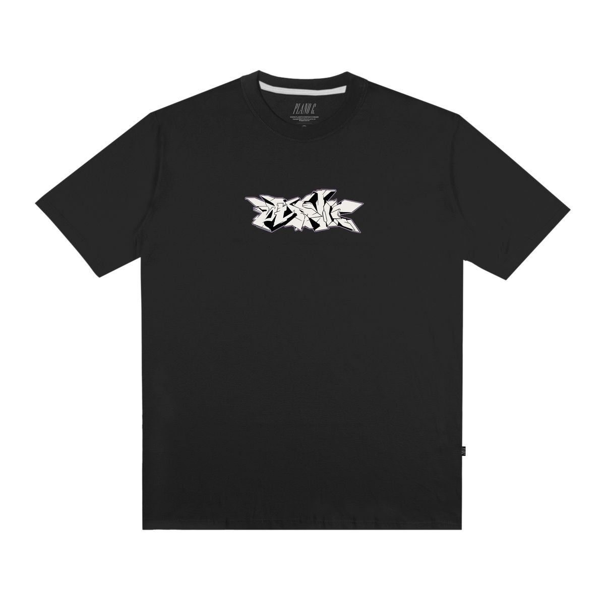 Camiseta Plano C Graffit Black