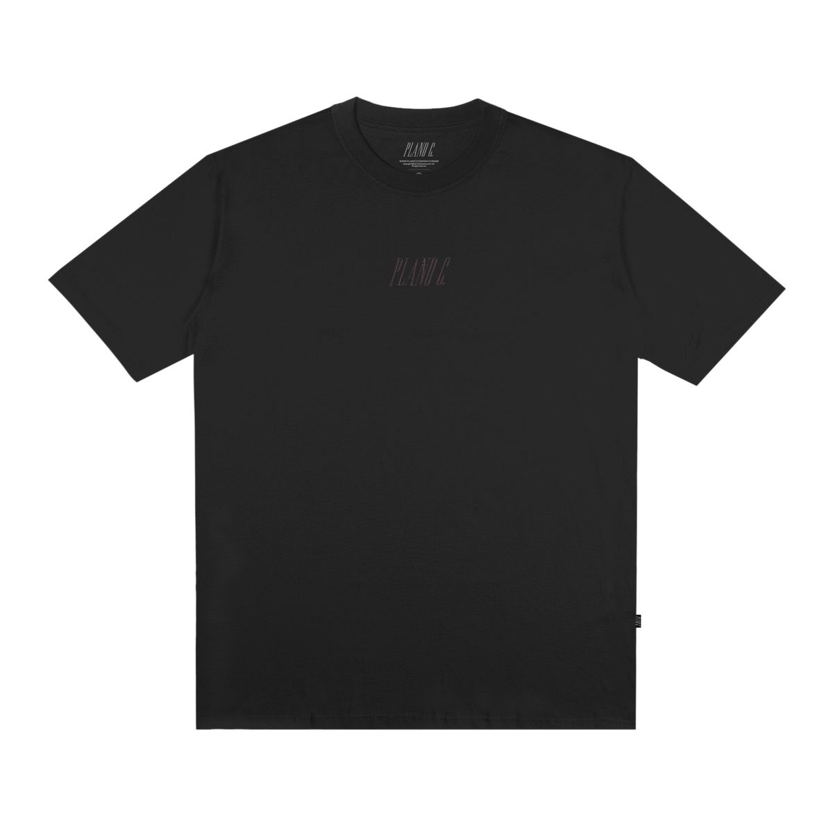Camiseta Plano C Logo Black