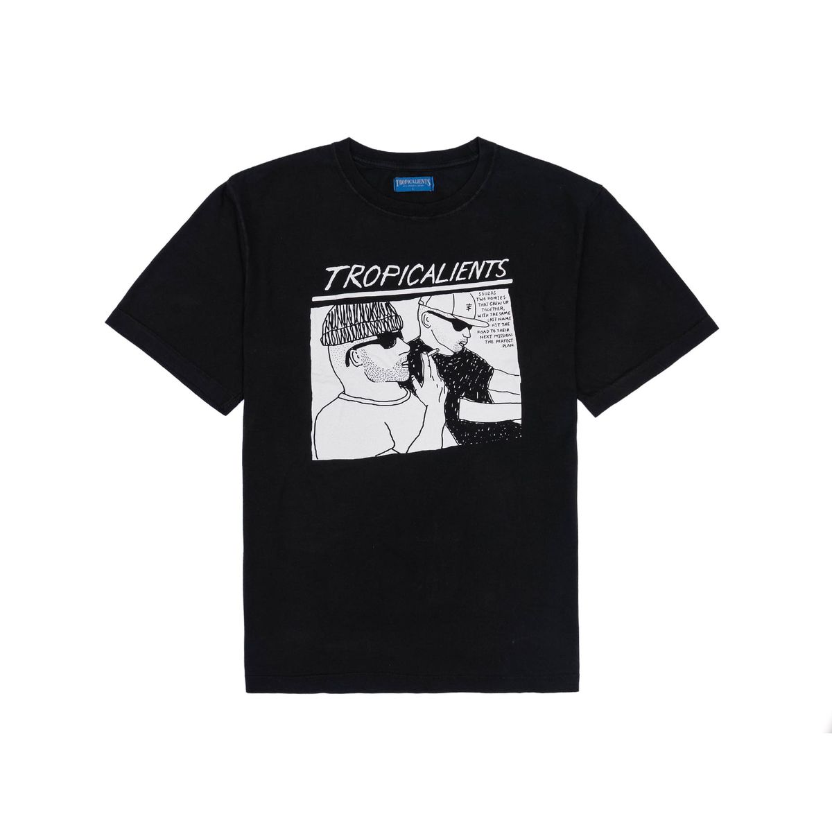 Camiseta Tropicalients Tee Perfect Plan Black