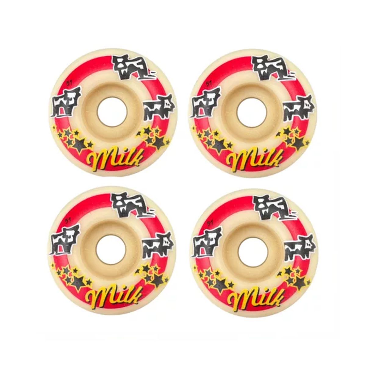 Roda Milk Conical Vaca 51MM 