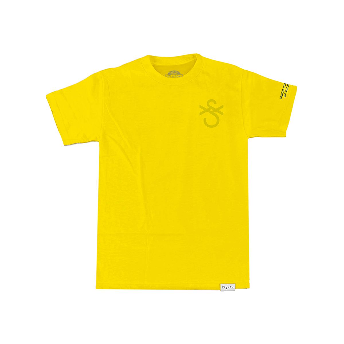 Camiseta Sigilo Duo Icon Amarelo